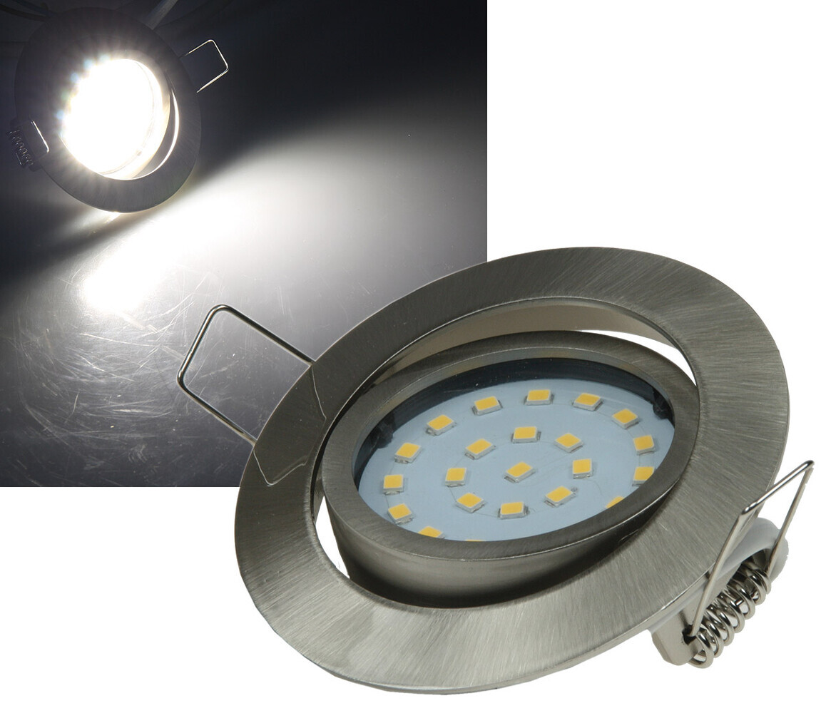 Brillanter Edelstahl Bodeneinbaustrahler von ChiliTec
