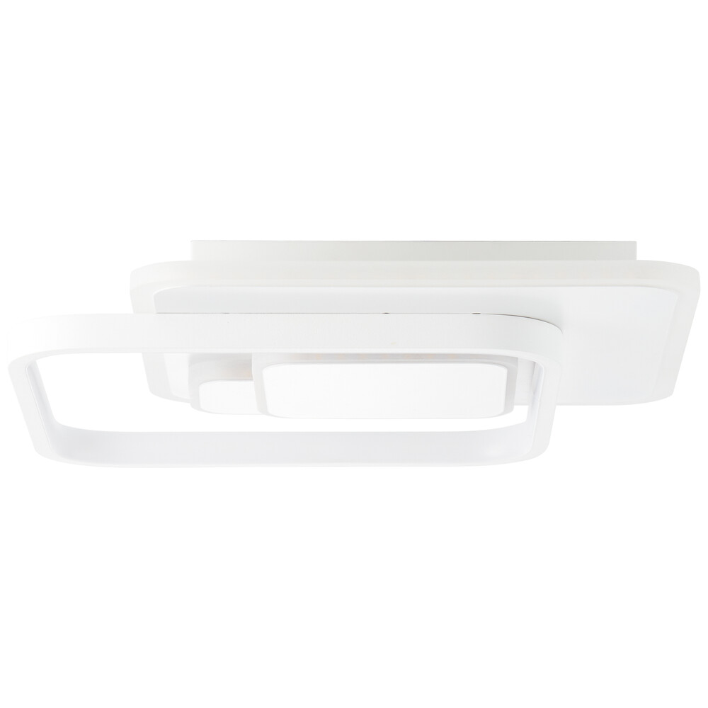 Geron Wand- und Deckenleuchte 31x31cm, weiß