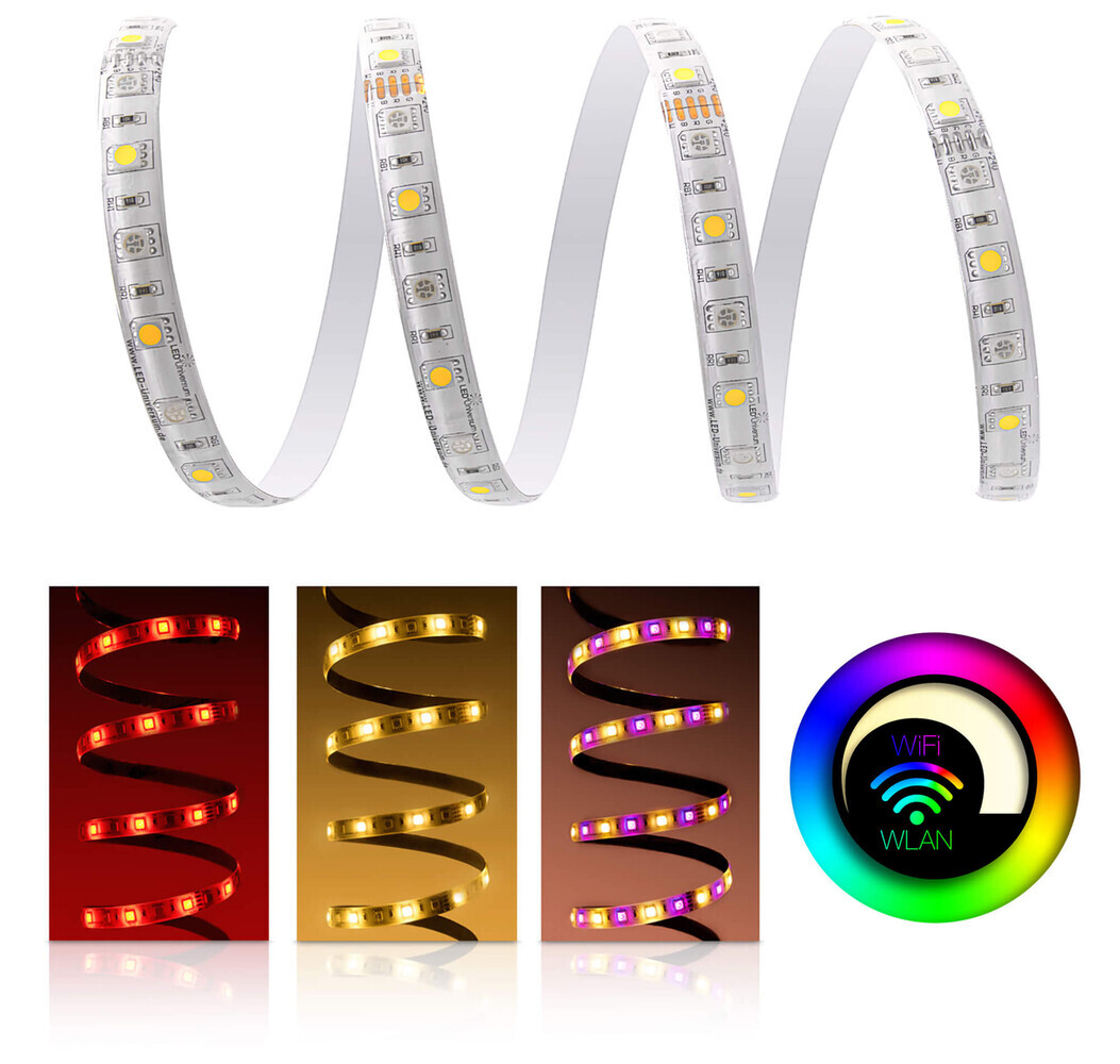 Hochwertiger, leuchtender Premium 24V LED Streifen von LED Universum