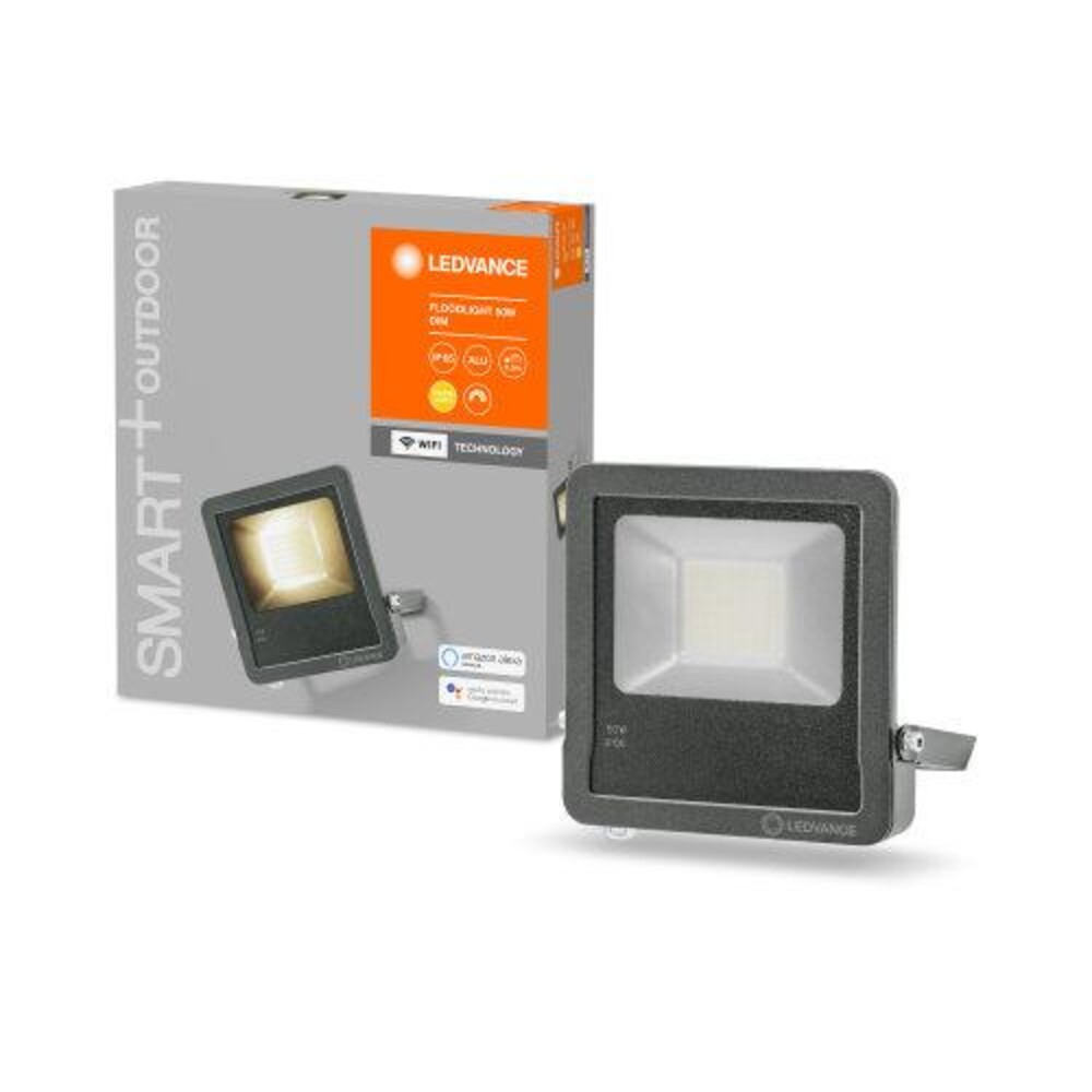 hochqualitativer Außenstrahler von der Marke LEDVANCE, der eine beeindruckende Helligkeit von 4000 Lumen erzeugt